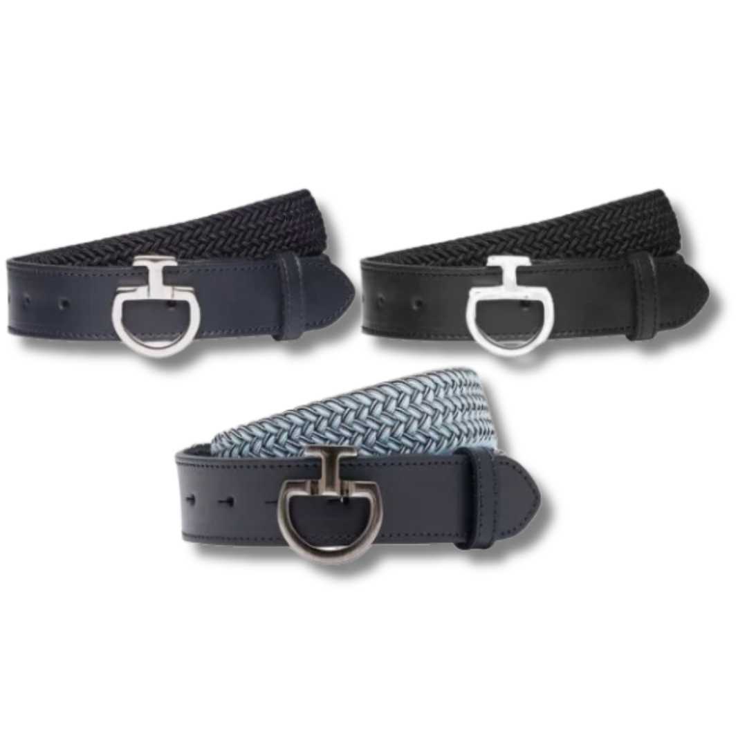 Clasp Elasticized Woman Riding Belt