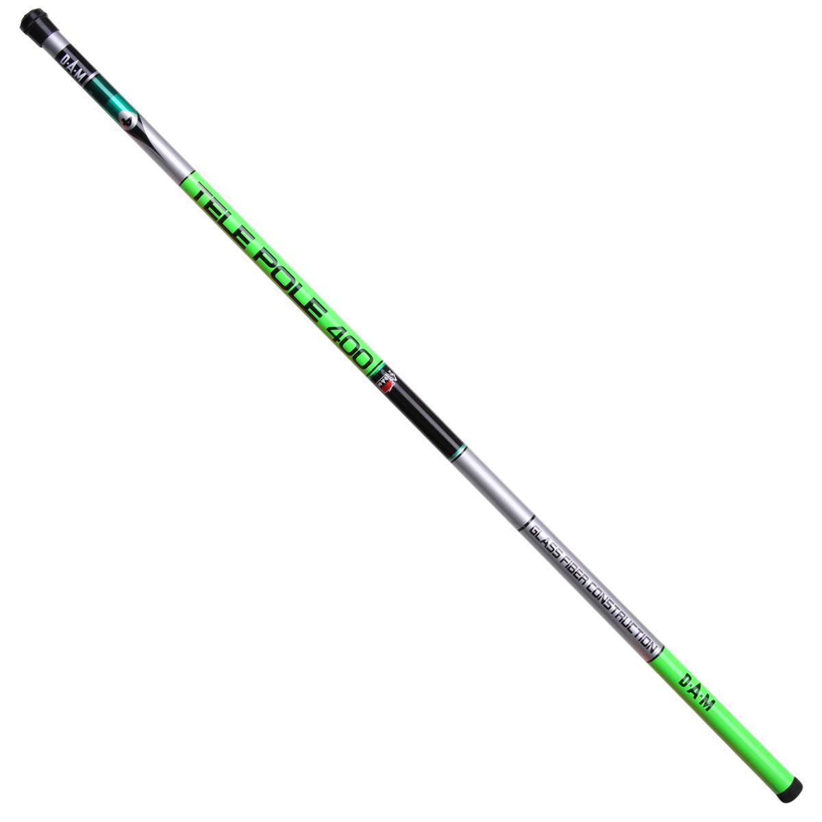 D2016400 TELE POLE-GLASS FIBER 4M, spike fishing rod