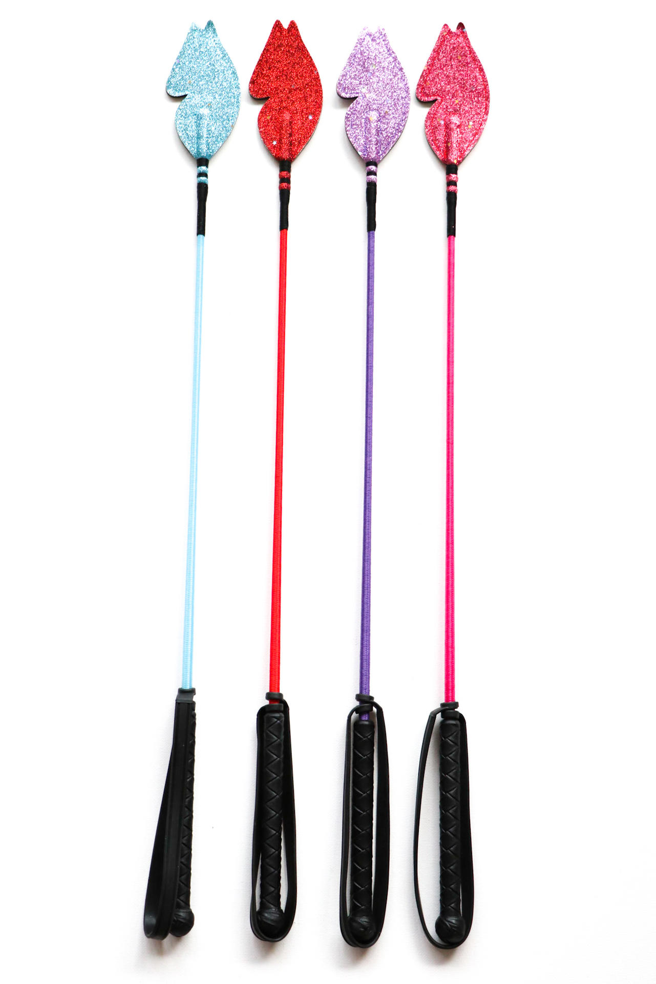 Children's whip with glitterin