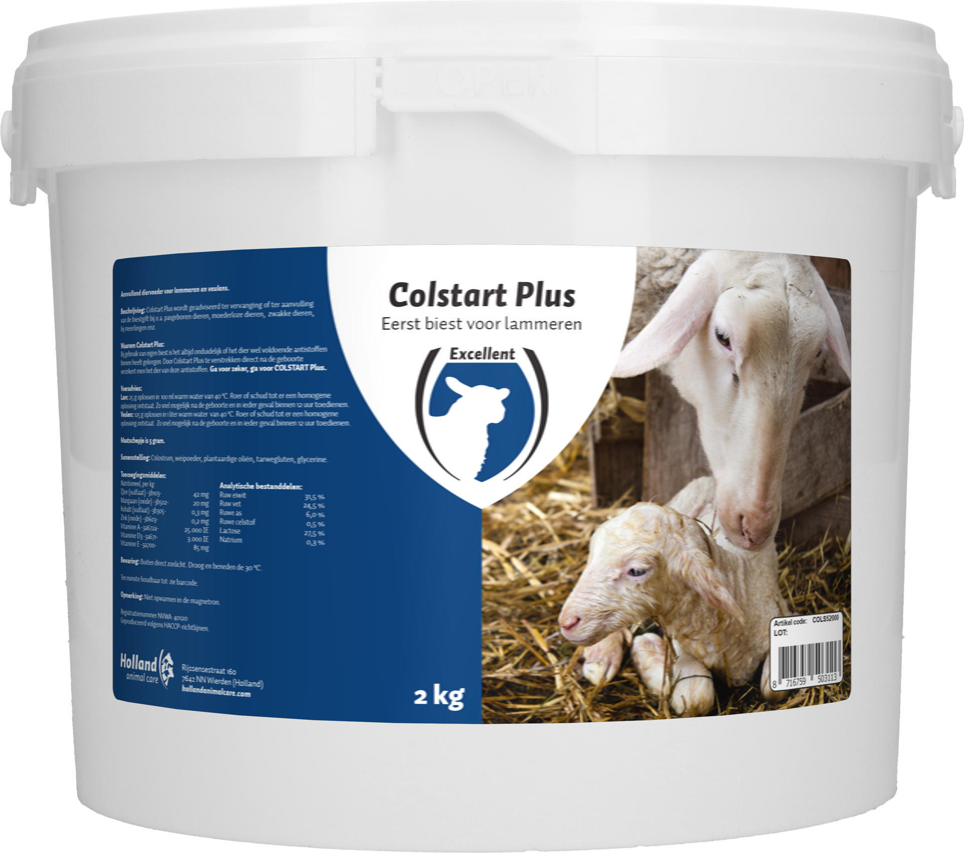 Colstart More, lamb lambing