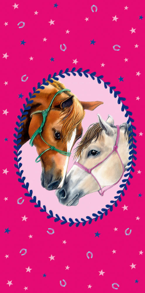 P-5 beverage bottle 0,4L Horse Friends horse gift