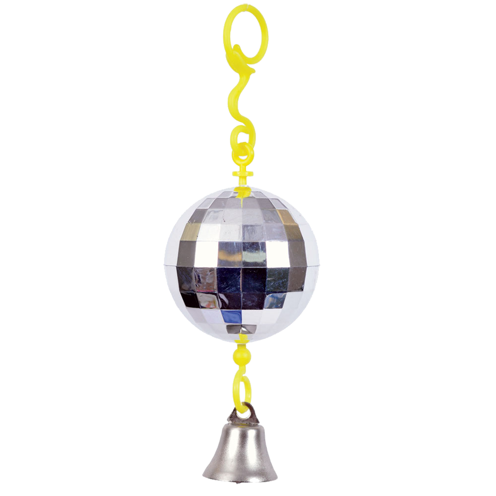 Activitoy Disco Ball bird parrot toy
