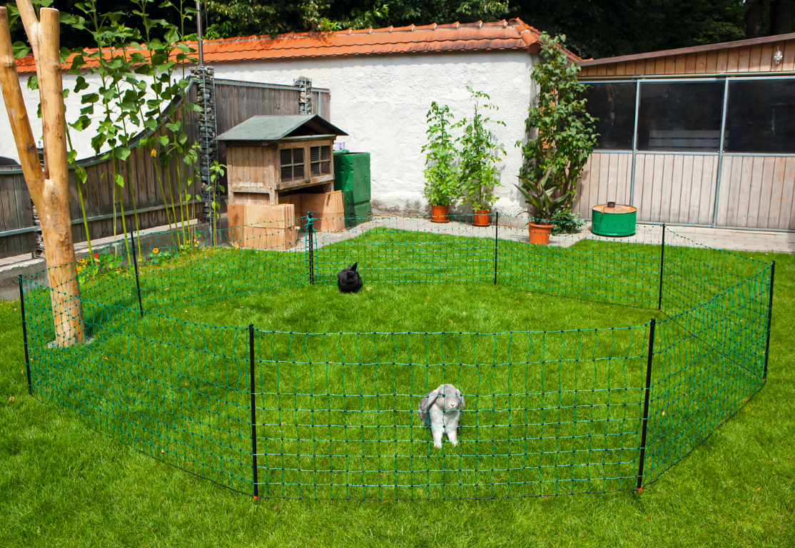 Rabbit fence 65 cm single peak 12 m, pet rodent run