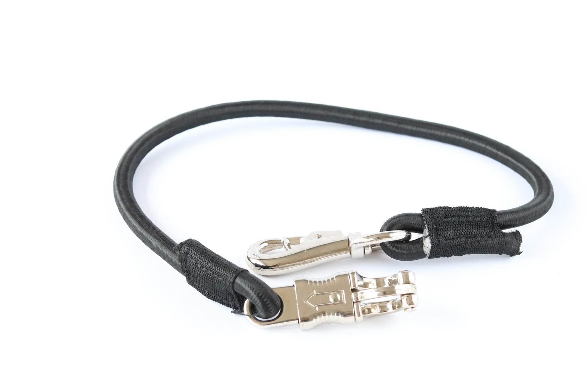 867 elastic trailer harness black 115 cm stable livestock equipment