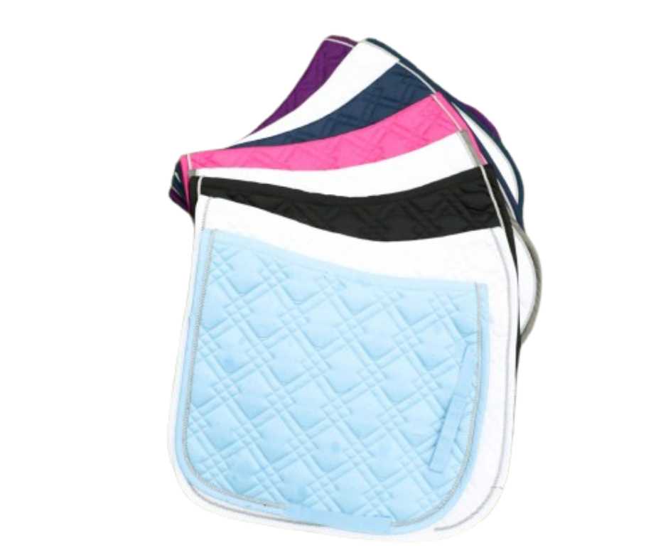 Alvin Luxury cotton dressage saddle pad