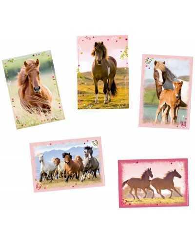 P-33 stationery set Horse Friends 4 pcs / set horse gift