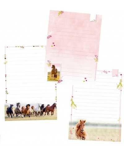 P-33 stationery set Horse Friends 4 pcs / set horse gift