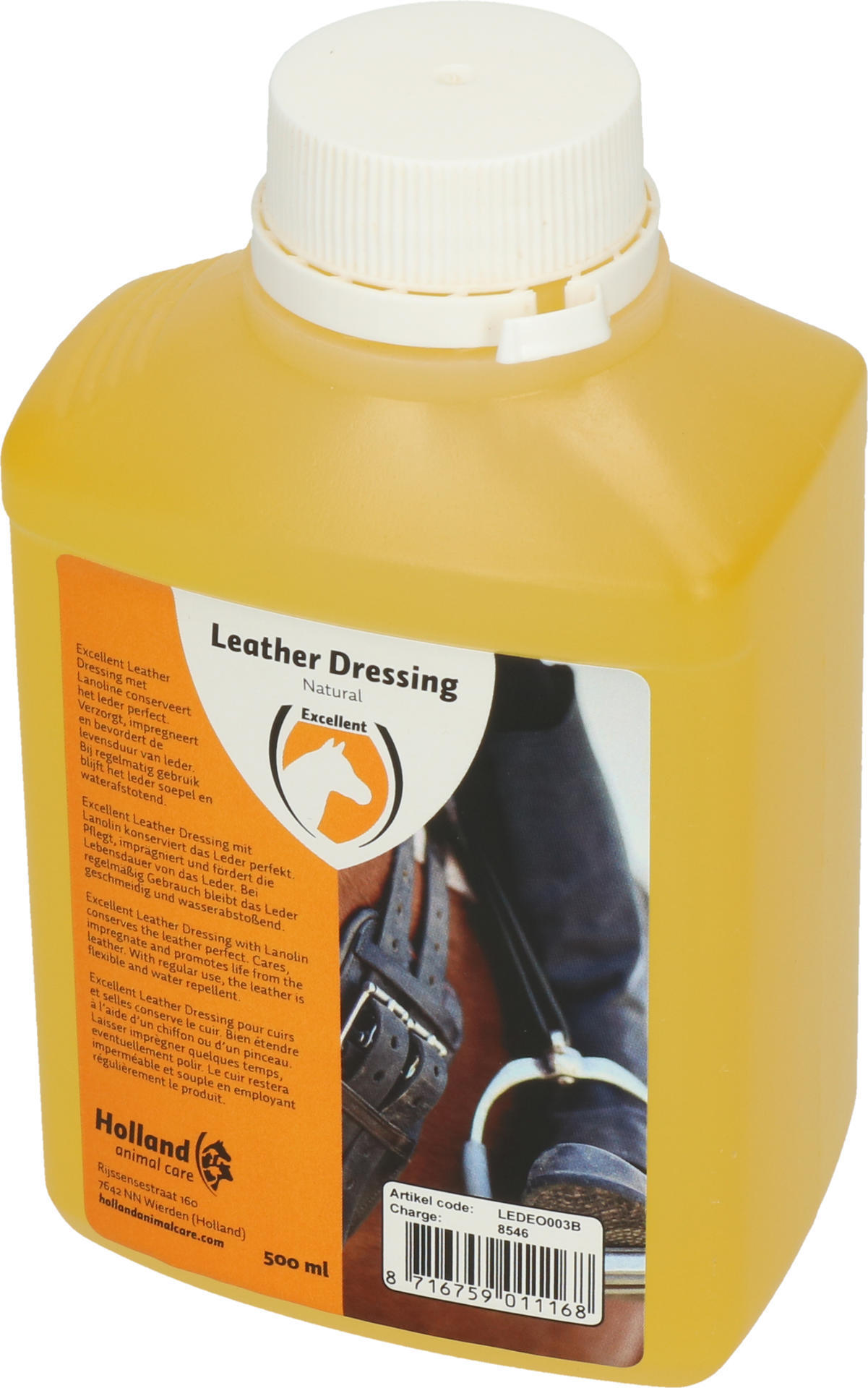 Natur leather and saddle oil 500 ml