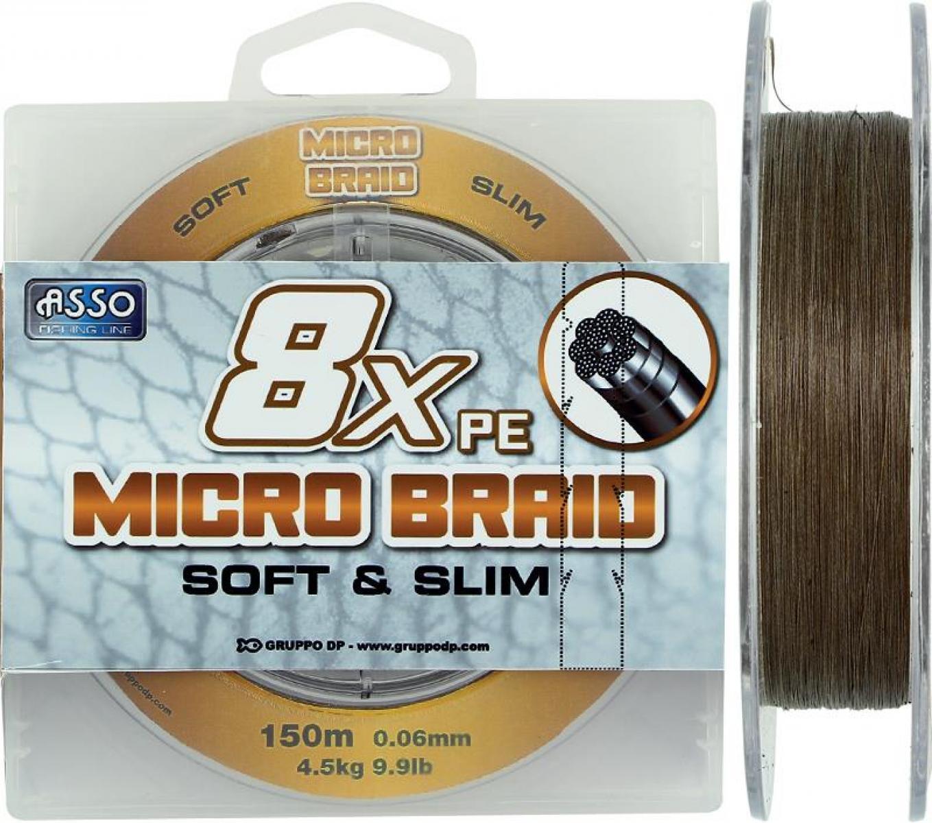 ASMB14 MICRO BRAID 150M 0,14 Fishing braid