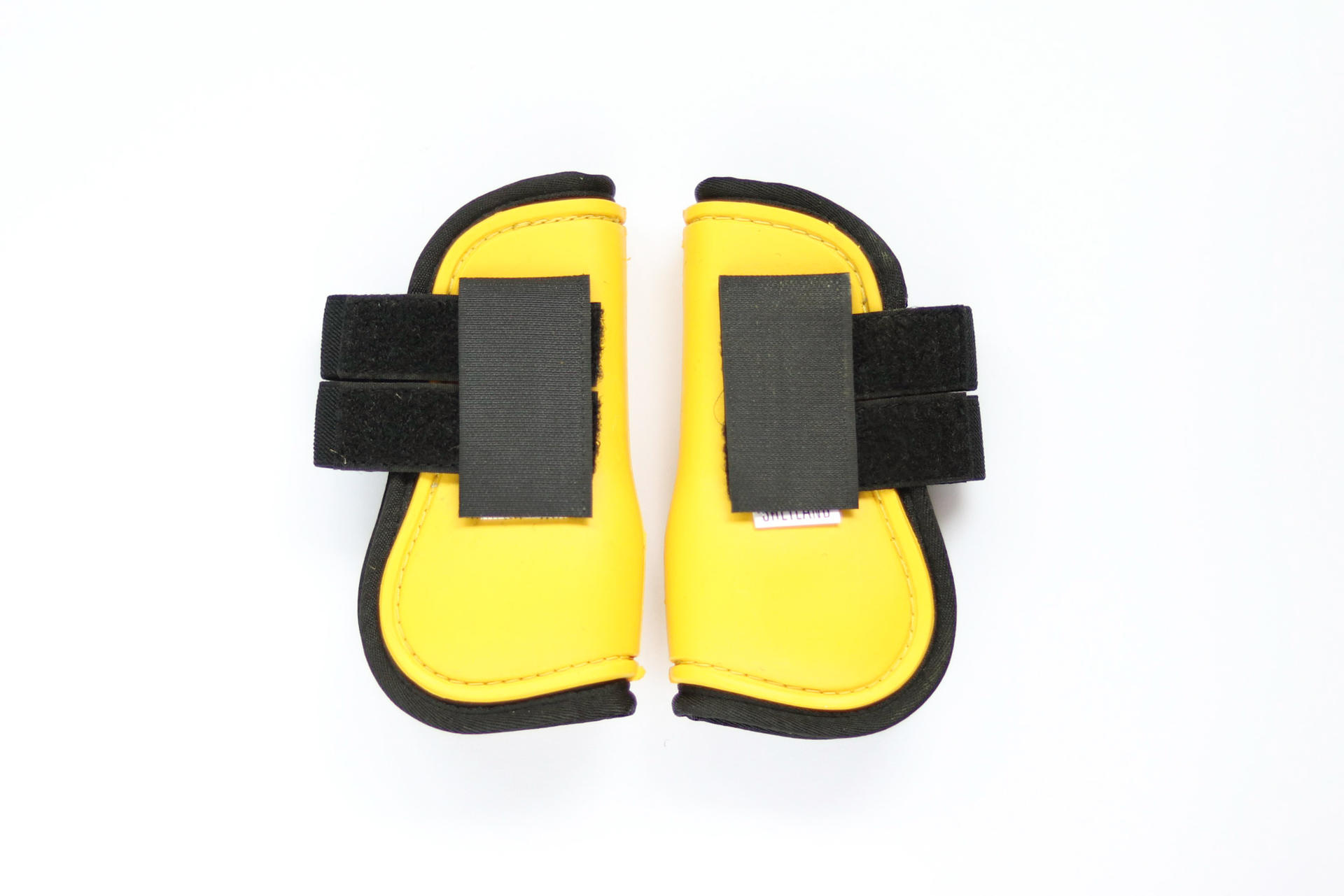 11114 Tendon protection boots minishetland yellow horse foot protection