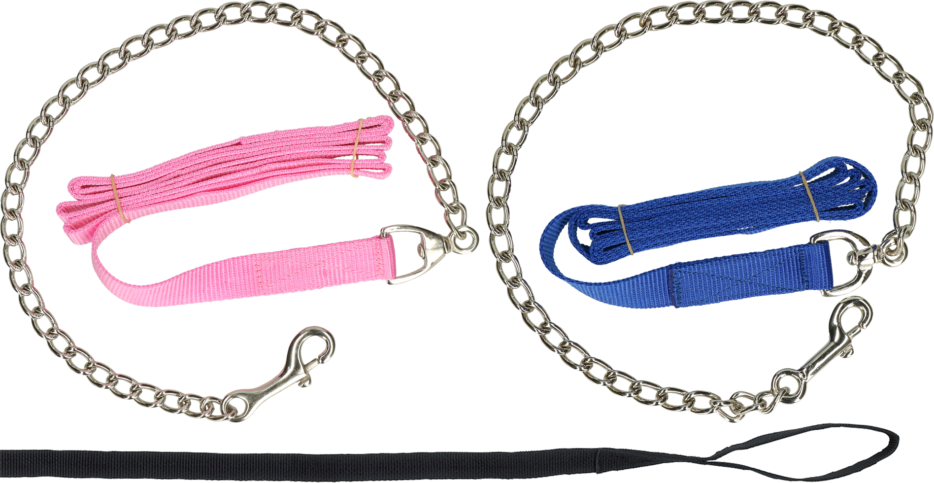 Lead rope with chain