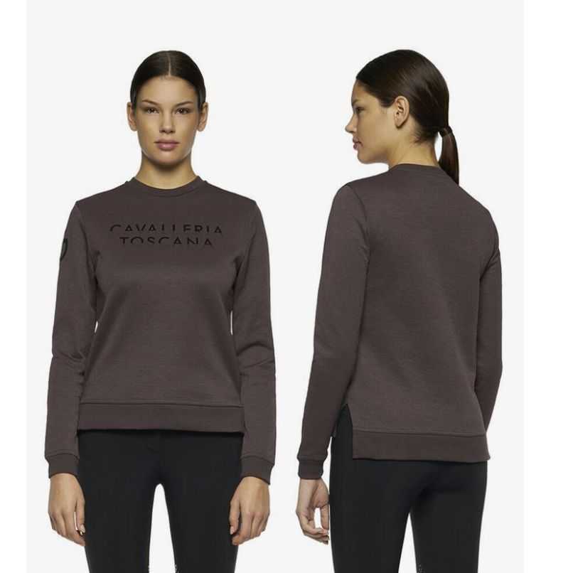 Women  rider sweatshirt  Bonded Piqué