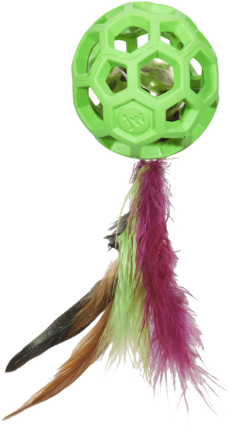 Cataction pen-ball with bell cat toy