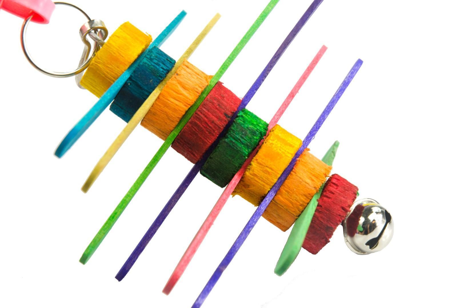 Bird parrot toy 11cm Heli