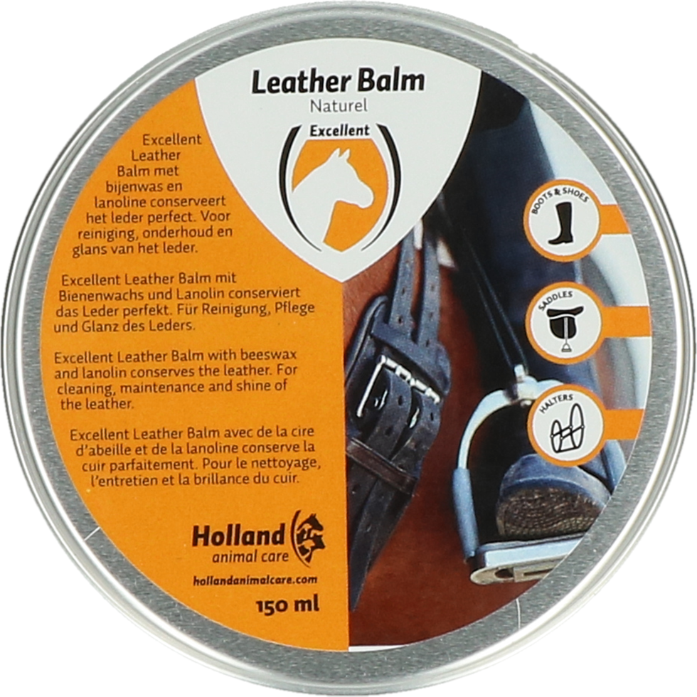 Lui leather and saddle balm