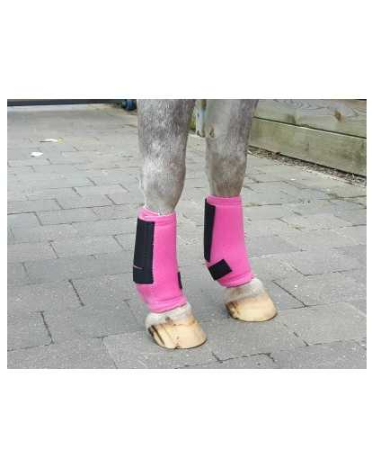 221 Tendon protection boots neoprene 3-in-1 pink minishetland horse foot protection