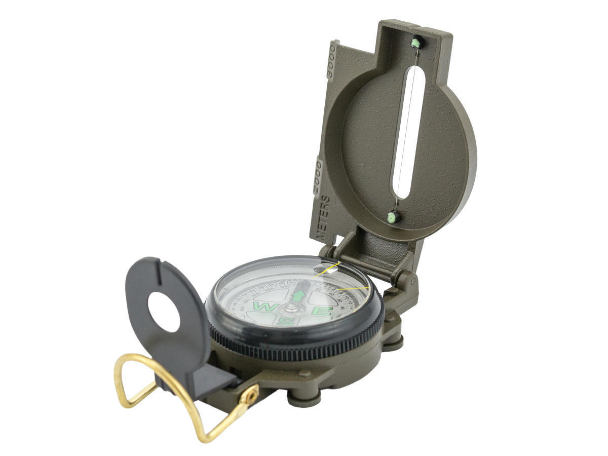 Military compass JKR2529 with ruler hiking