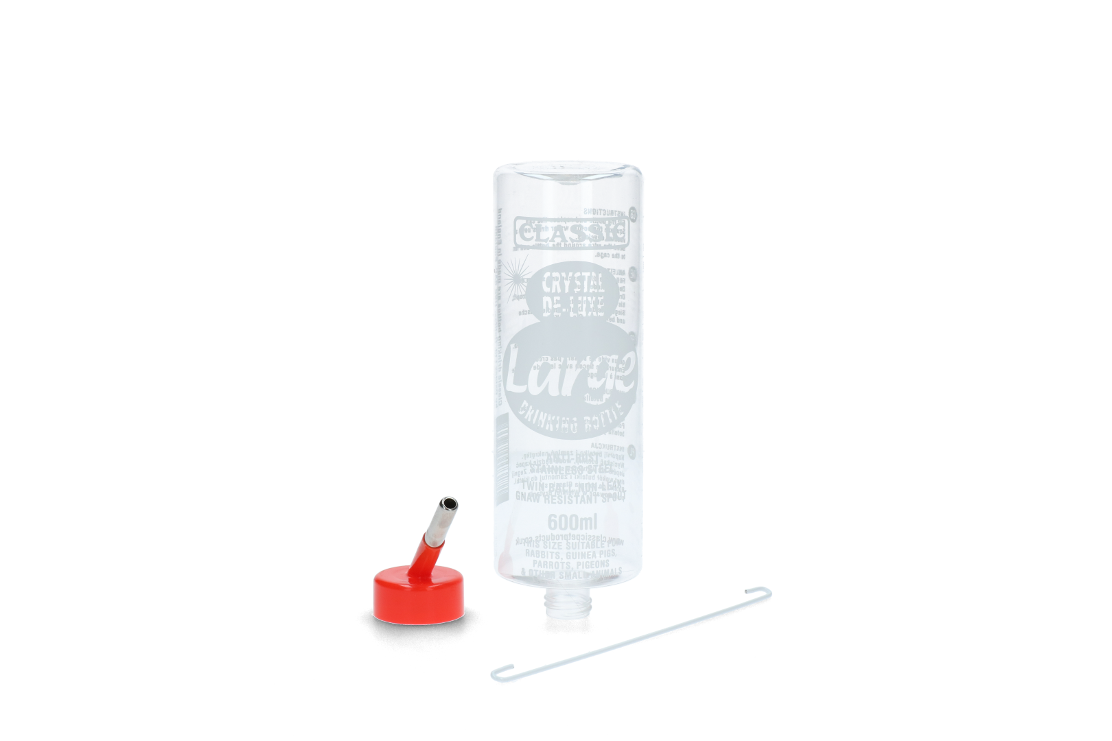 Drinking bottle Crystal Deluxe Large 600 ml