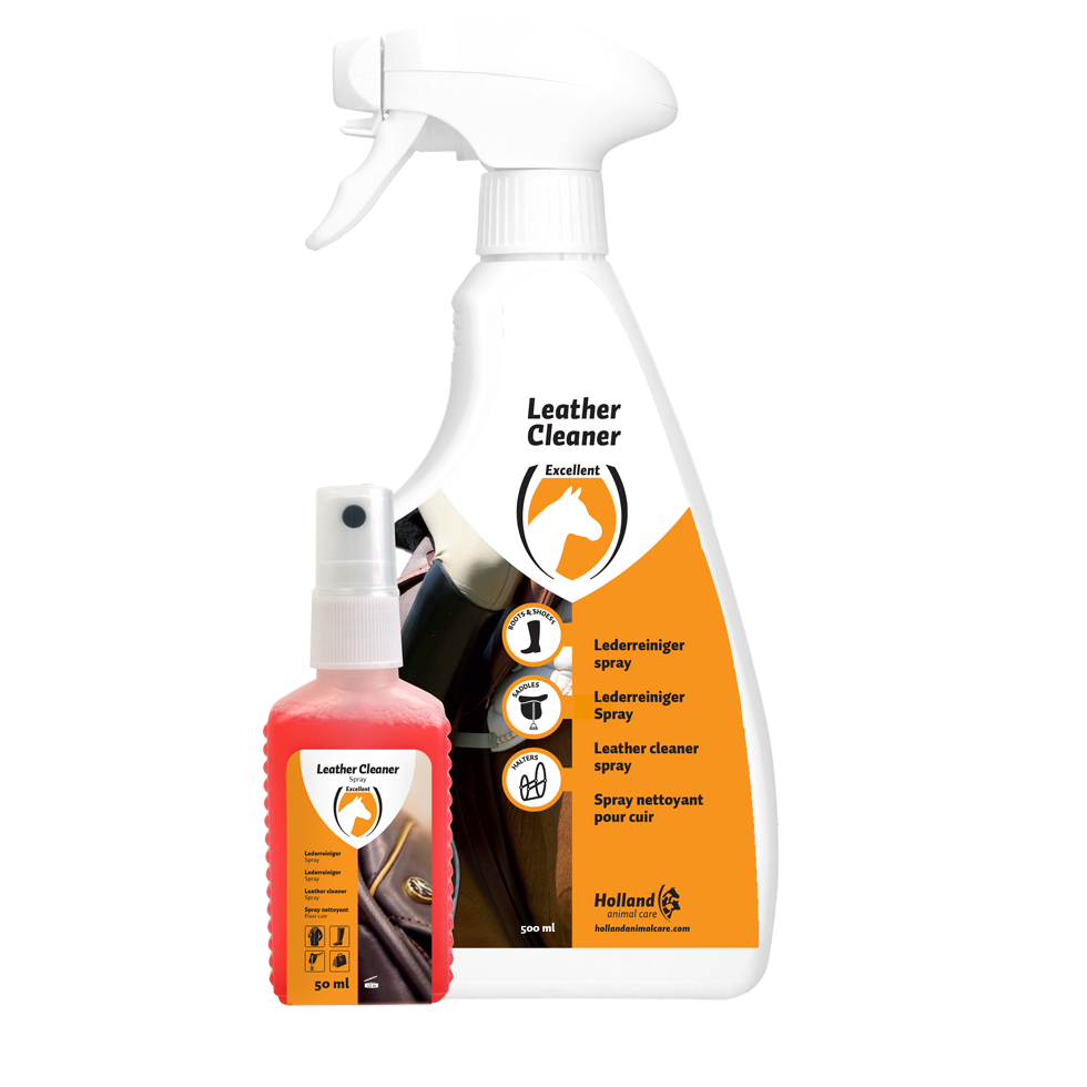 Leather cleaning spray