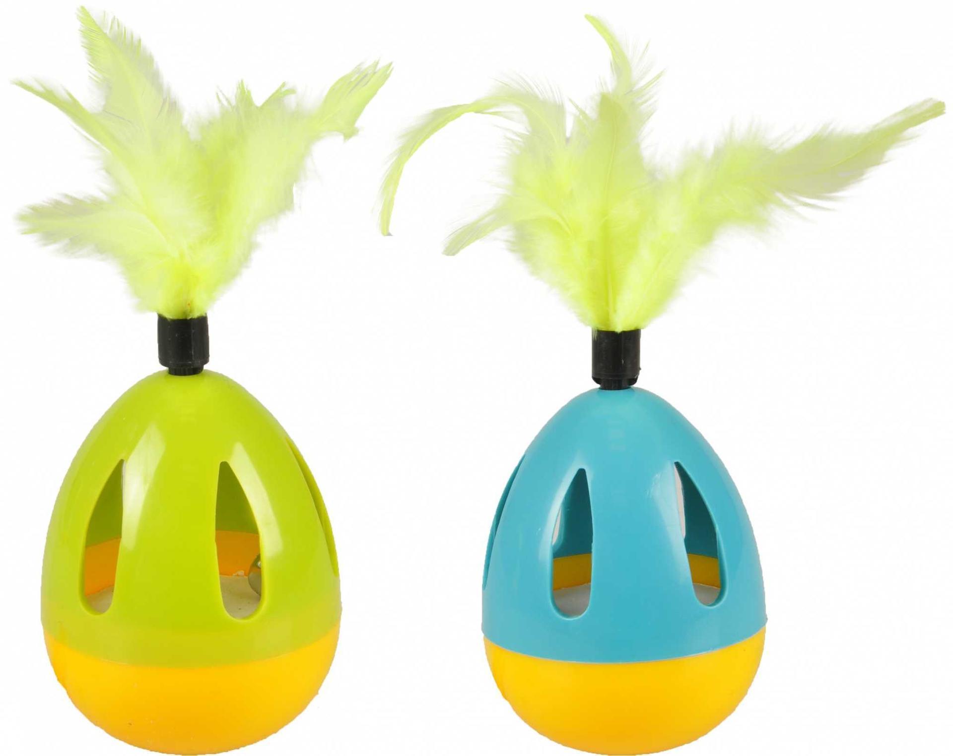 Cat toy keljfeljancsi 18 cm Cat toy with feathers