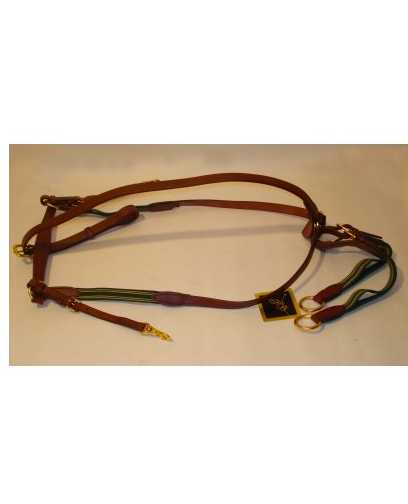 Alvin breastplate with martingale