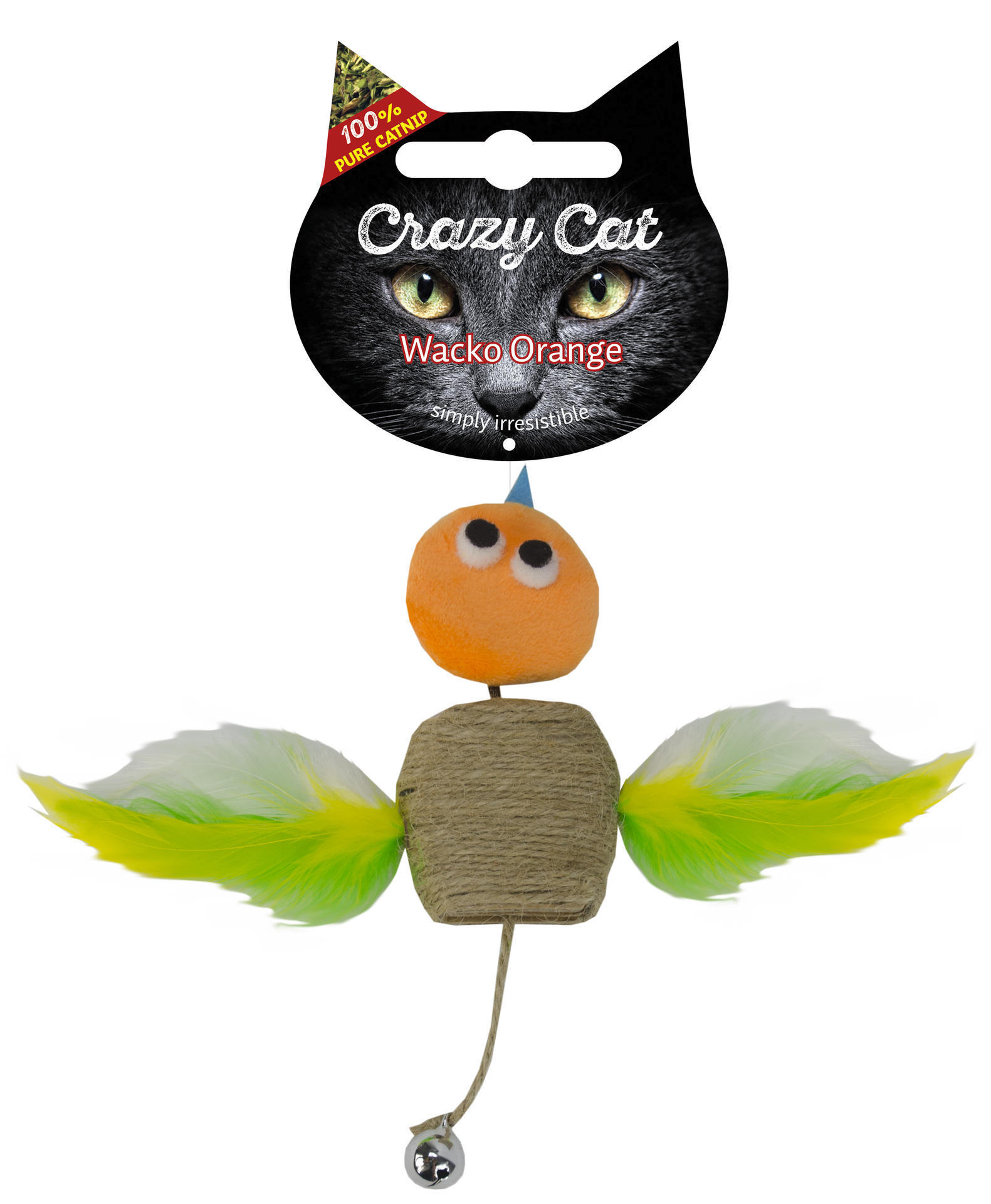 Crazy Cat Wacko Orange with 100% Madnip