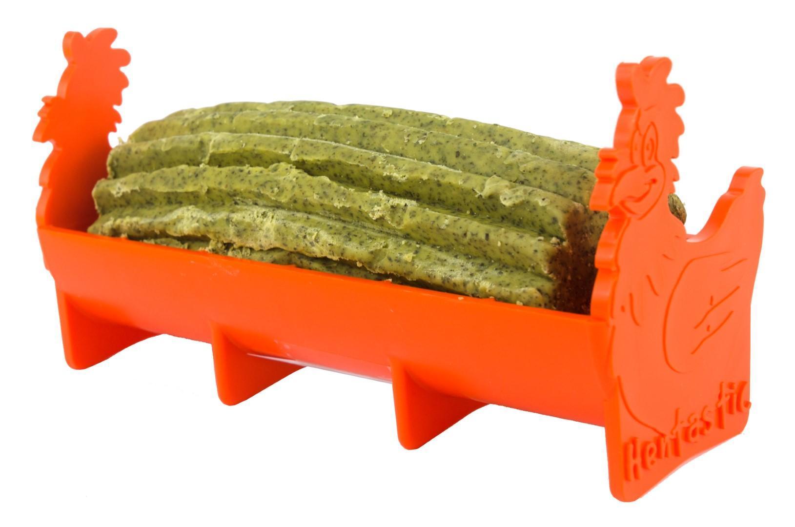 Hentastic trough feeder for feeding jumbo chickens