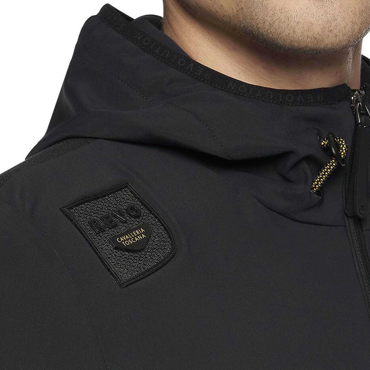 R-Evo  + Tech Knit man  riding softshell jacket