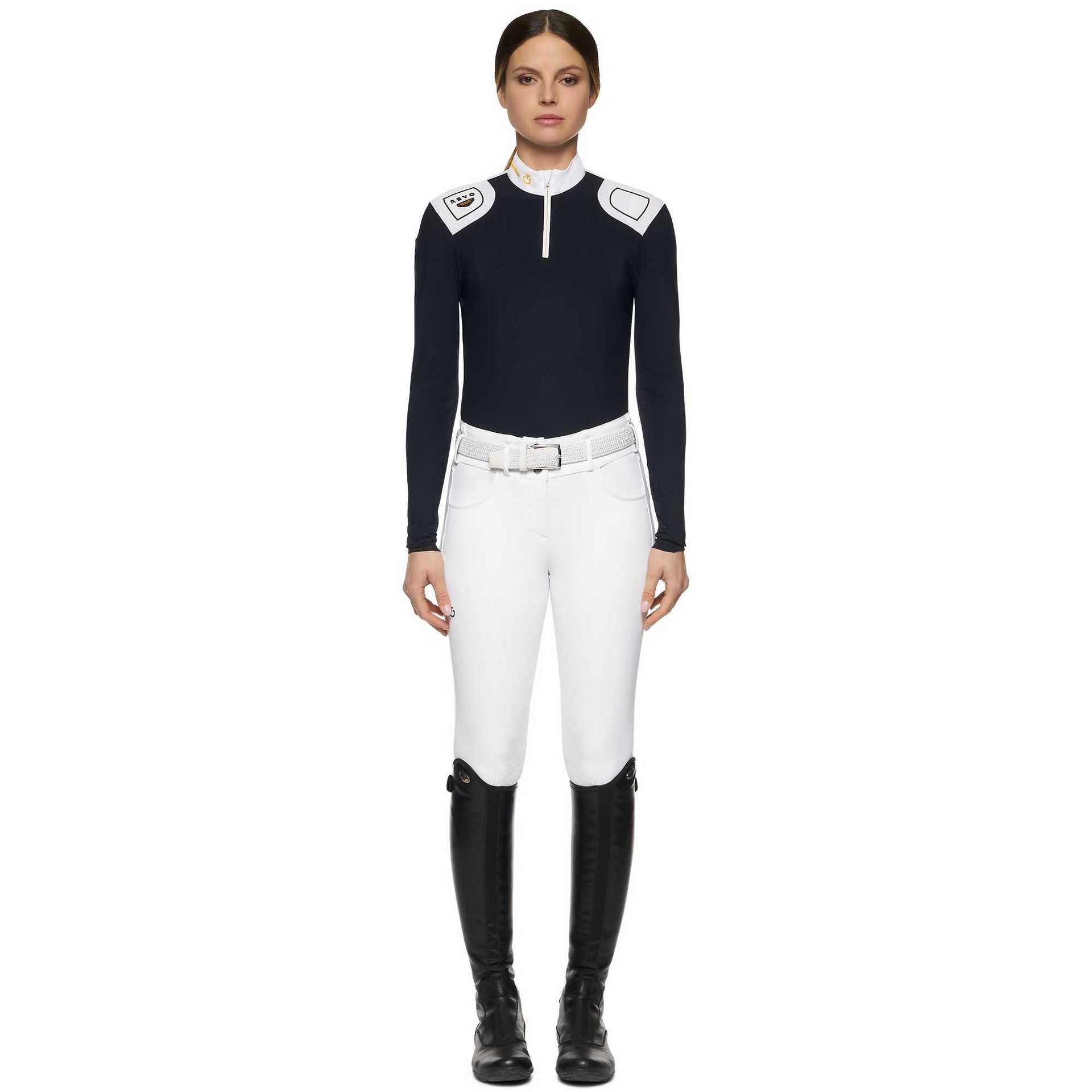 R-Evo  Women  rider show shirt epaulet decoration