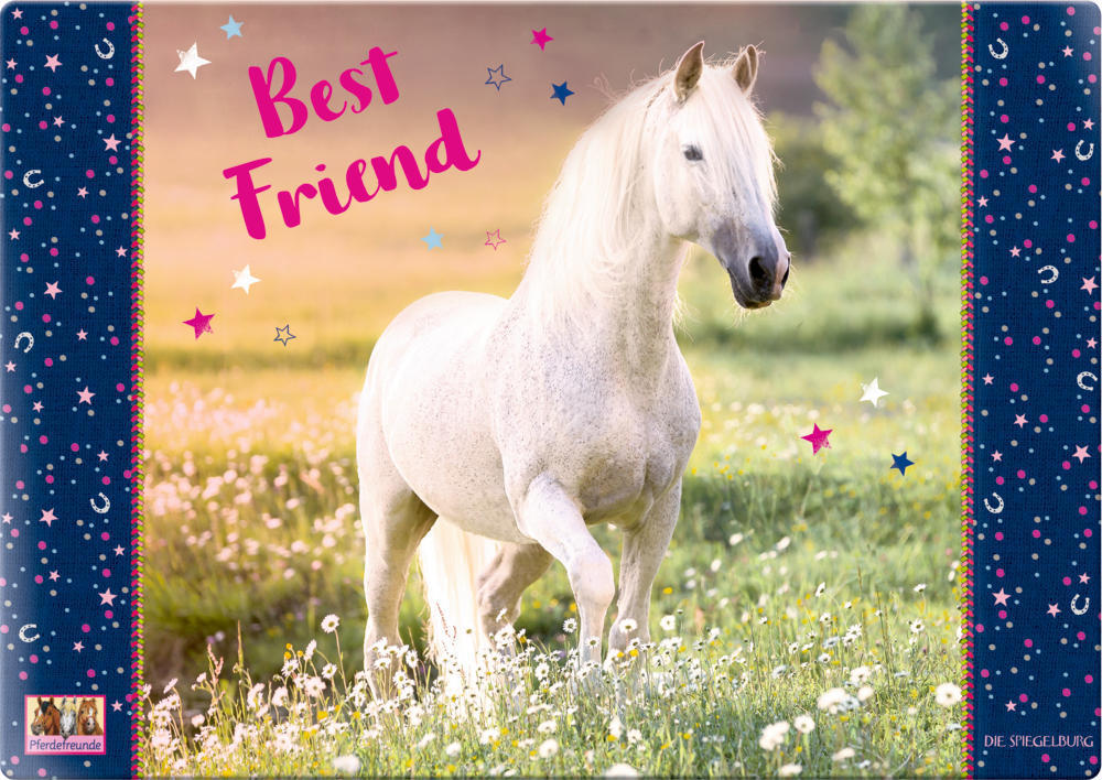 P-5 beverage bottle 0,4L Horse Friends horse gift