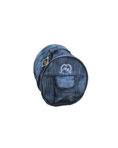 Jeans helmet bag