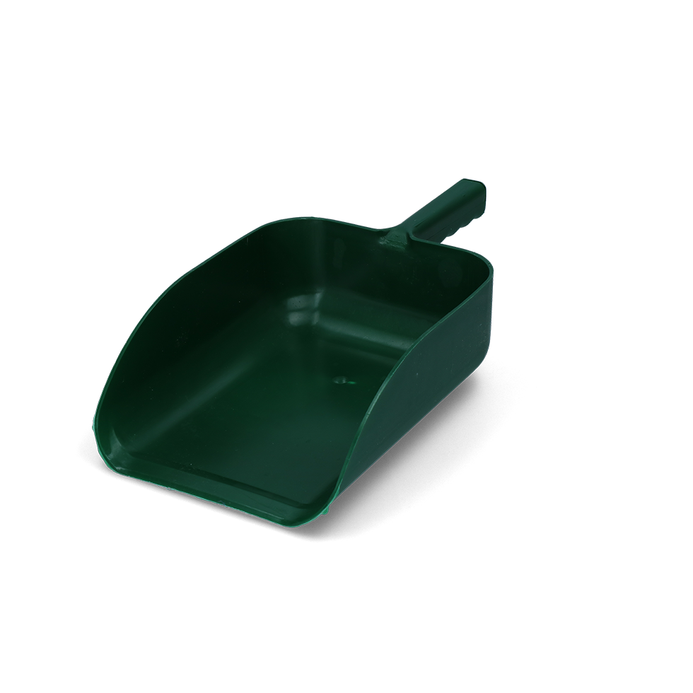 feed spoon plastic green paddle model barn livestock feeding drinking technology spoons