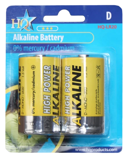 Battery set Alkaline size D